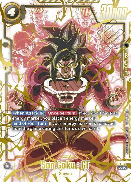 Son Goku : GT - FB03-140 (Super Alternate Art) - Raging Roar