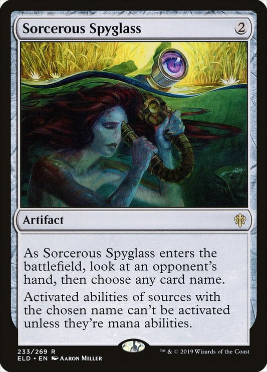 Sorcerous Spyglass - Throne of Eldraine (ELD)