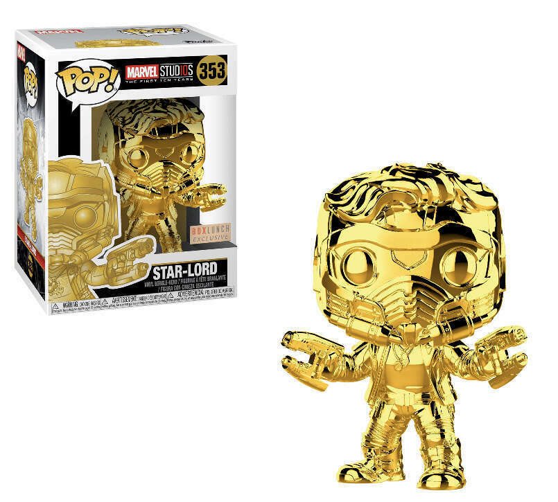 Funko POP: Star-Lord (Gold Chrome)