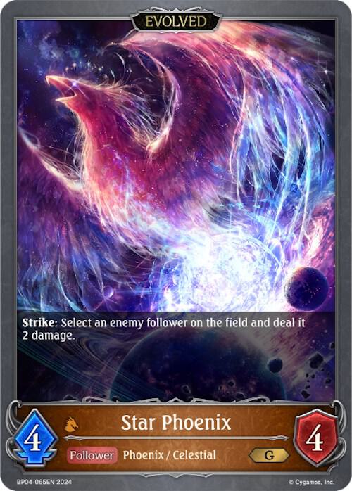 Star Phoenix (Evolved) - Cosmic Mythos (BP04)