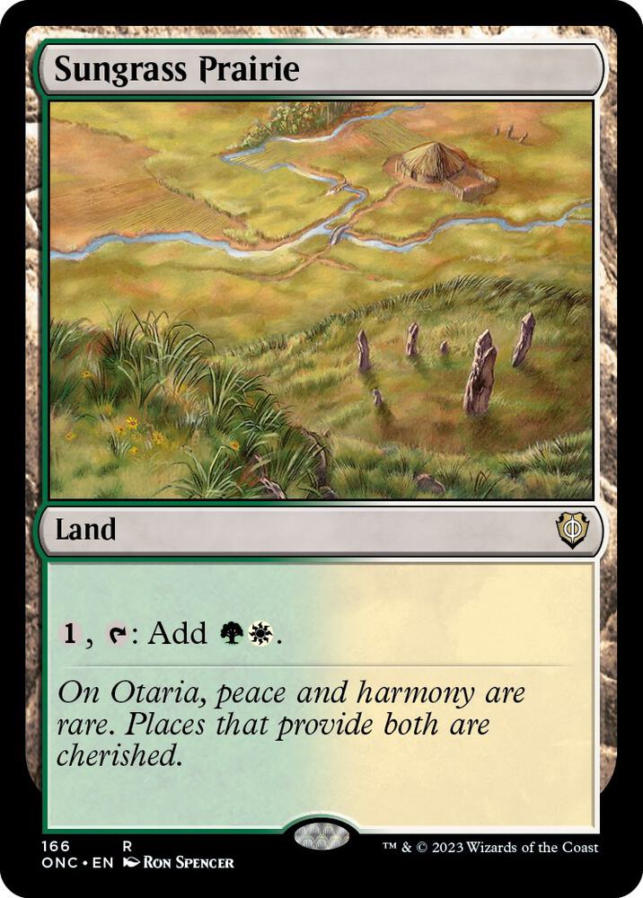 Sungrass Prairie - Commander: Phyrexia: All Will Be One (ONC)