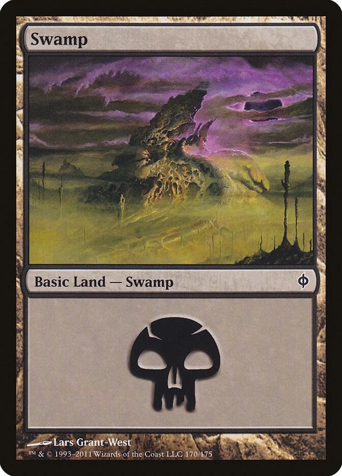 Swamp (170) - New Phyrexia (NPH)