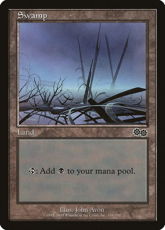 Swamp (339) - Urza's Saga (USG)