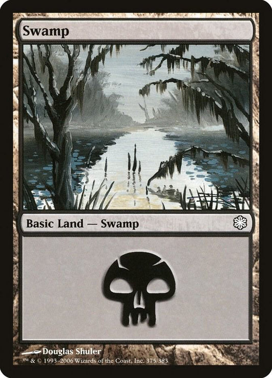 Swamp (375) - Coldsnap Theme Deck Reprints (CTD)