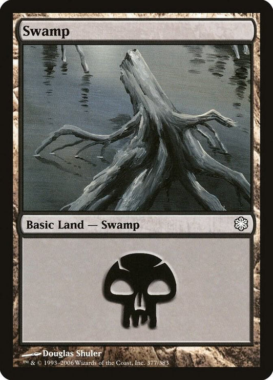 Swamp (377) - Coldsnap Theme Deck Reprints (CTD)