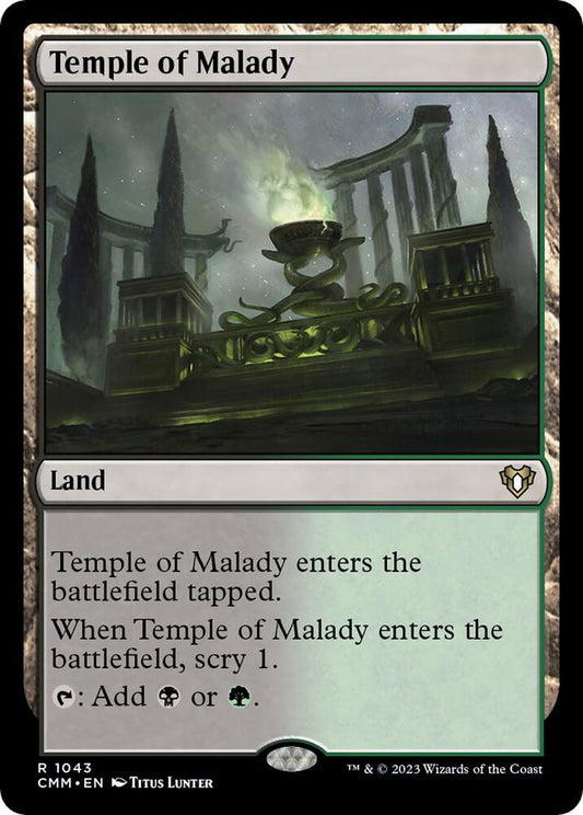 Temple of Malady - Commander Masters (CMM)