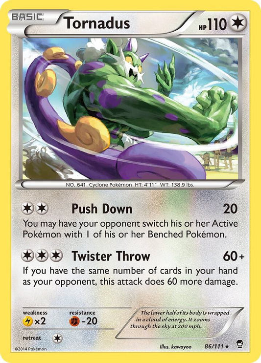 Tornadus - XY - Furious Fists (FFI)