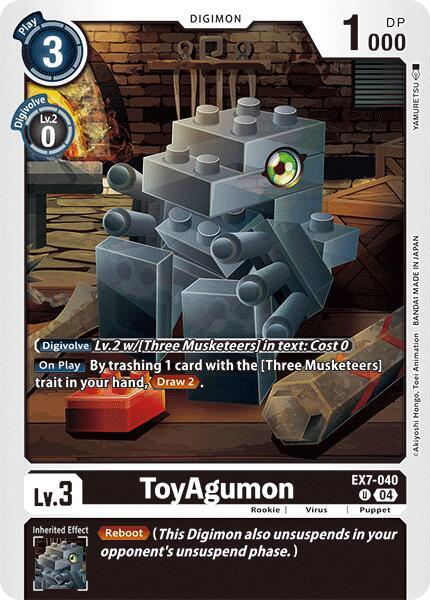 ToyAgumon - EX7-040 - Digimon LIBERATOR (EX07)