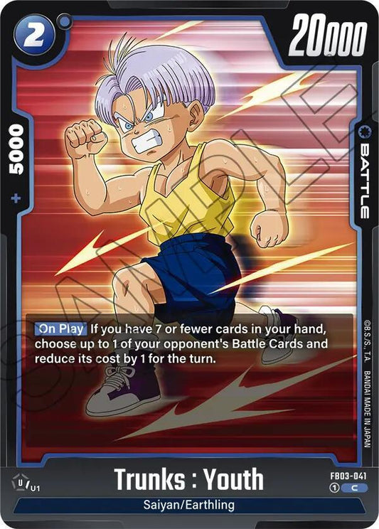 Trunks : Youth - Raging Roar