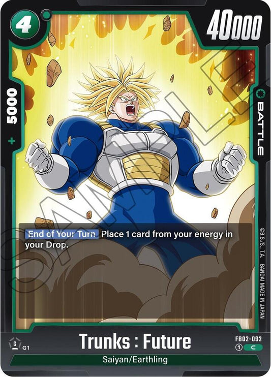 Trunks : Future - FB02-092 - Blazing Aura (FB02)