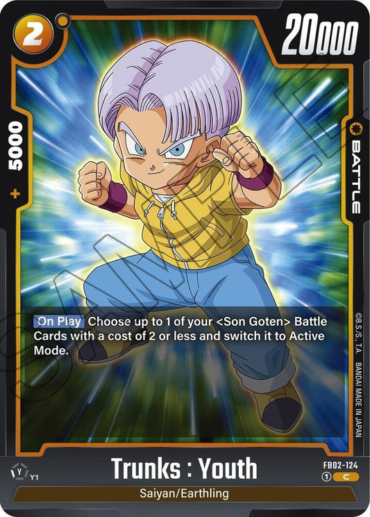 Trunks : Youth - Blazing Aura (FB02)