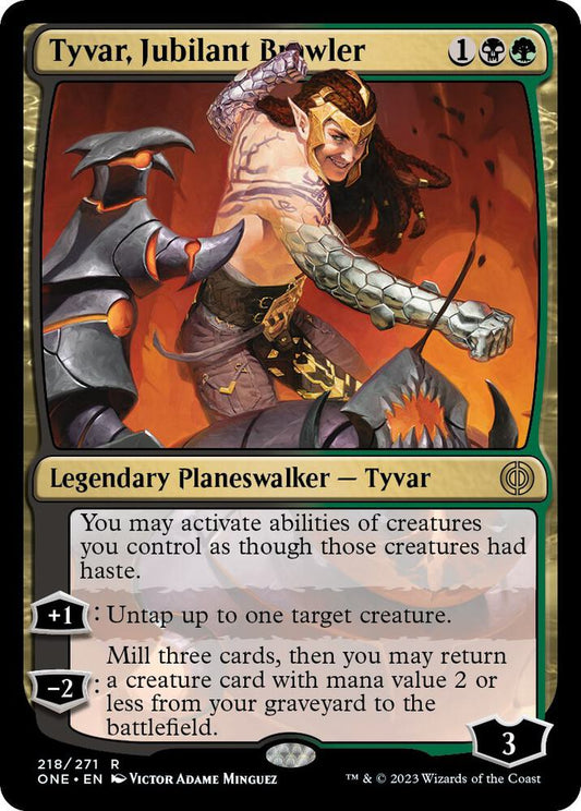 Tyvar, Jubilant Brawler - Phyrexia: All Will Be One (ONE)