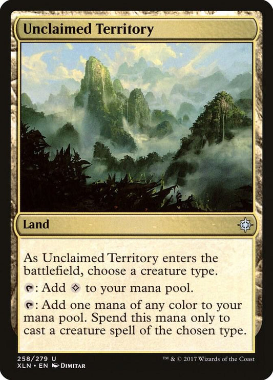 Unclaimed Territory - Ixalan (XLN)