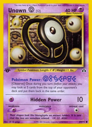 Unown [O] - Neo Discovery (N2)