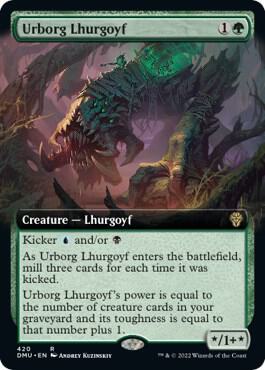 Urborg Lhurgoyf (Extended Art) - Dominaria United (DMU)