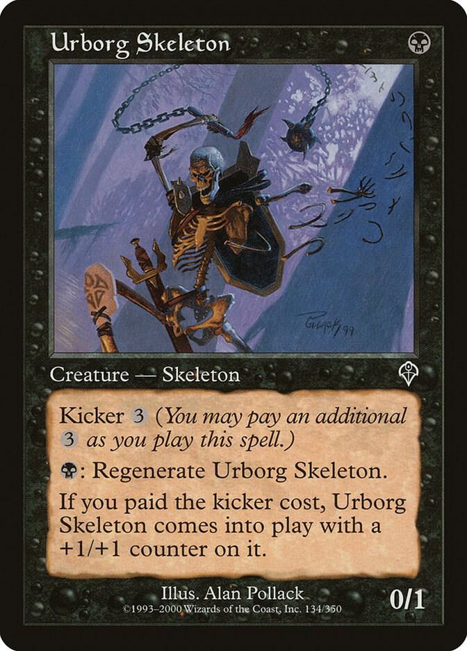 Urborg Skeleton - Invasion (INV)