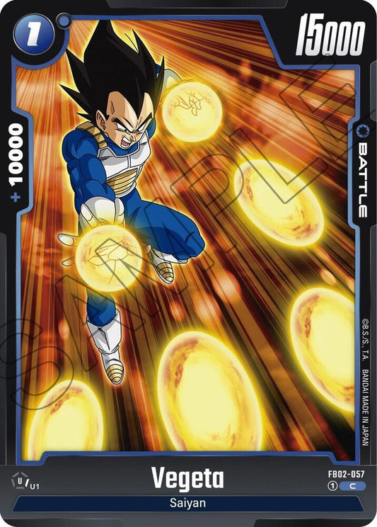 Vegeta - FB02-057 - Blazing Aura (FB02)