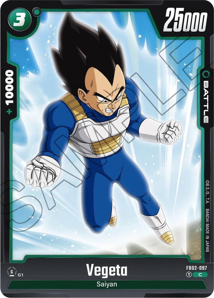 Vegeta - FB02-097 - Blazing Aura (FB02)