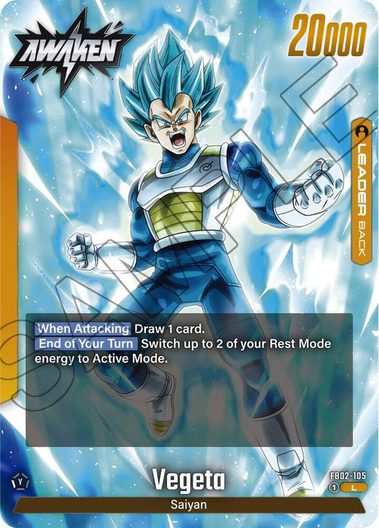 Vegeta - FB02-105 - Blazing Aura (FB02)