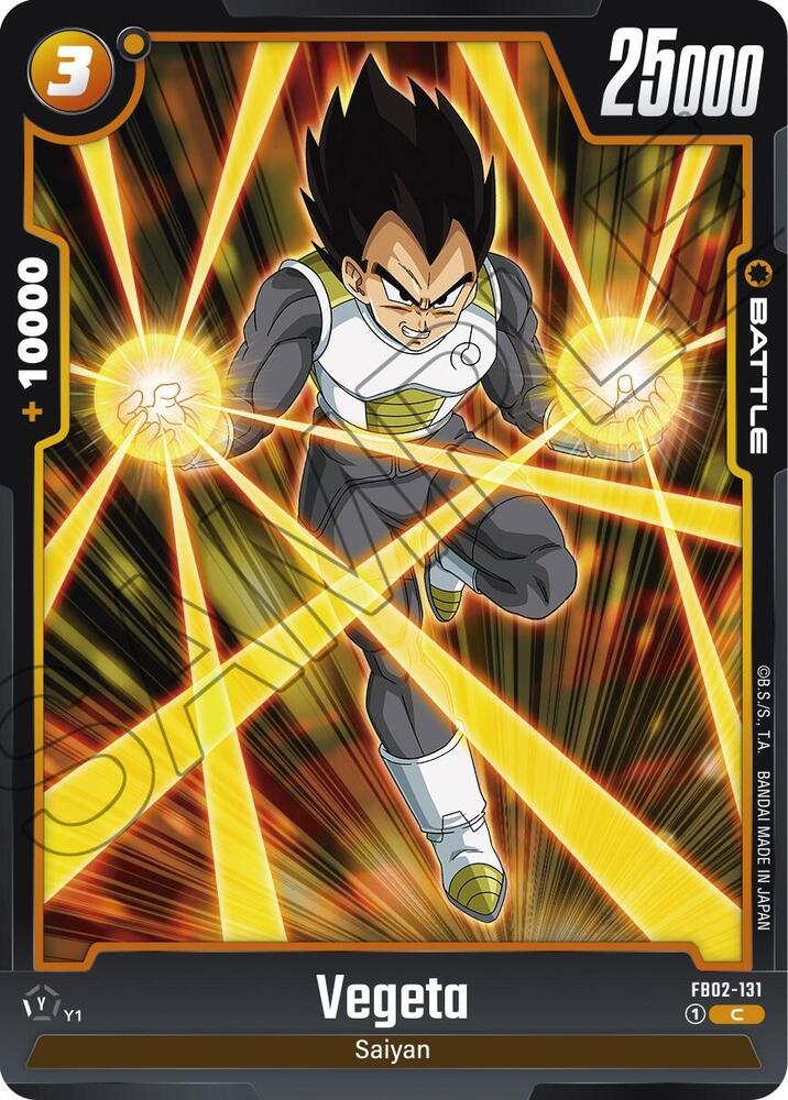 Vegeta - FB02-131 - Blazing Aura (FB02)