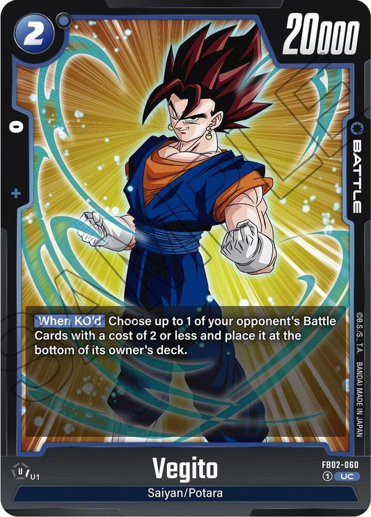 Vegito - FB02-060 - Blazing Aura (FB02)