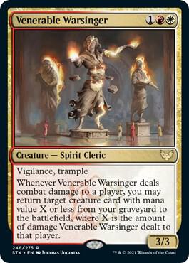 Venerable Warsinger - Strixhaven: School of Mages (STX)