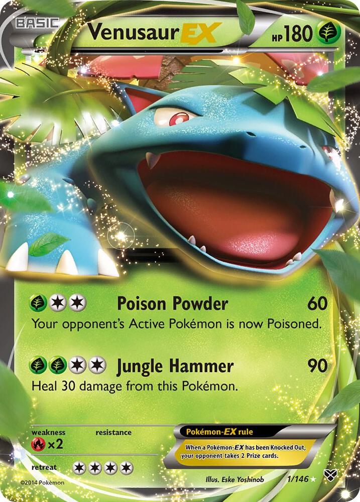 Venusaur EX - XY Base Set (XY)