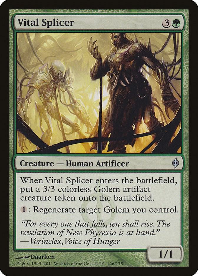 Vital Splicer - New Phyrexia (NPH)