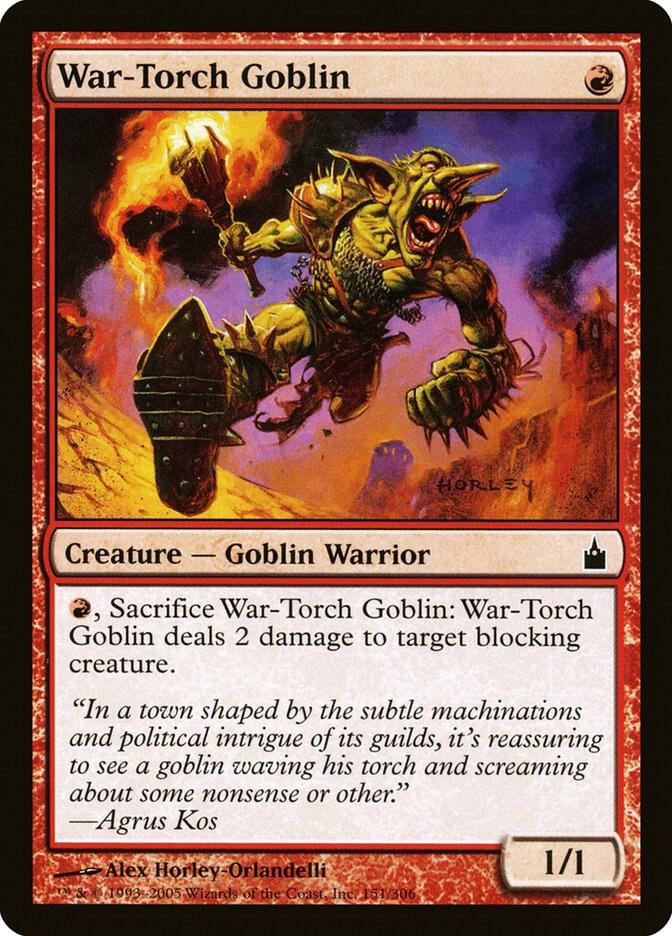 War-Torch Goblin - Ravnica: City of Guilds (RAV)