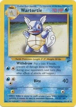 Wartortle - Base Set 2 (BS2)