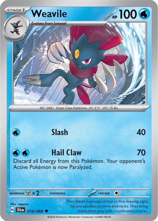 Weavile - SV: Shrouded Fable (SFA)