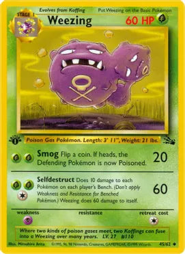 Weezing - Fossil (FO)