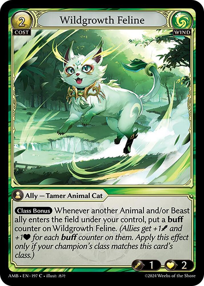 Wildgrowth Feline - Mortal Ambition (AMB1E)