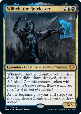 Wilhelt, the Rotcleaver - Commander: Innistrad: Midnight Hunt (MIC)