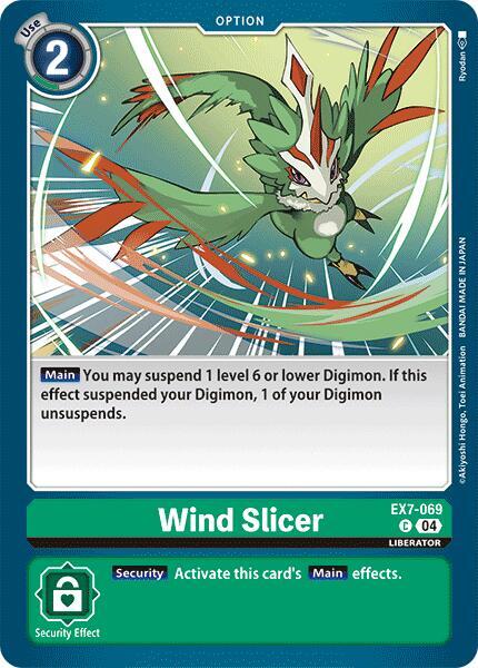 Wind Slicer - Digimon LIBERATOR (EX07)