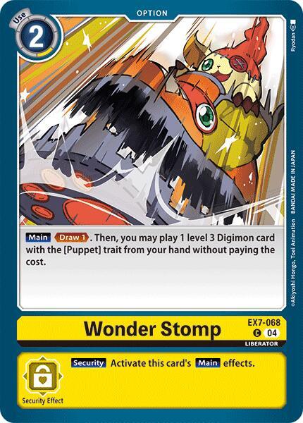 Wonder Stomp - Digimon LIBERATOR (EX07)