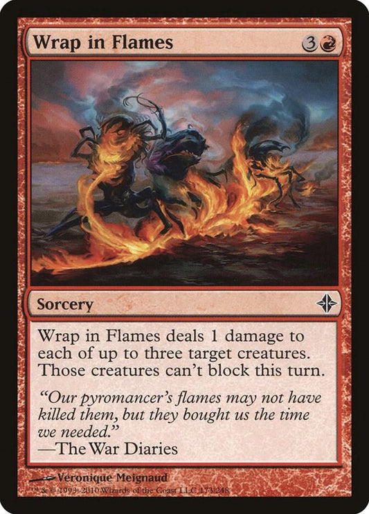 Wrap in Flames - Rise of the Eldrazi (ROE)