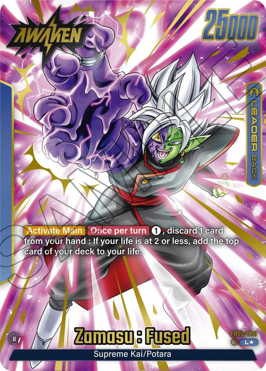 Zamasu : Fused - FB02-036 (Alternate Art) - Blazing Aura (FB02)