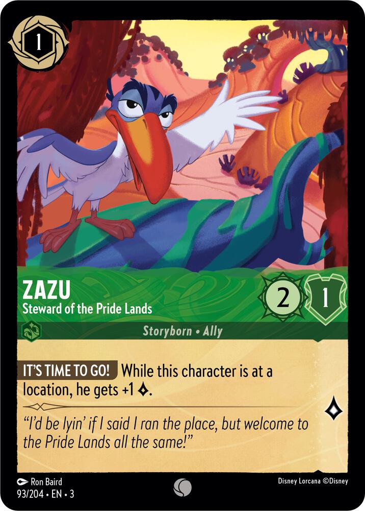 Zazu - Steward of the Pride Lands - Into the Inklands (3)