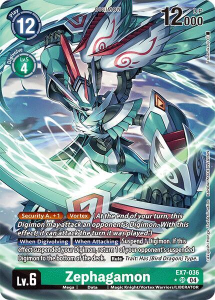 Zephagamon (Alternate Art) - Digimon LIBERATOR (EX07)