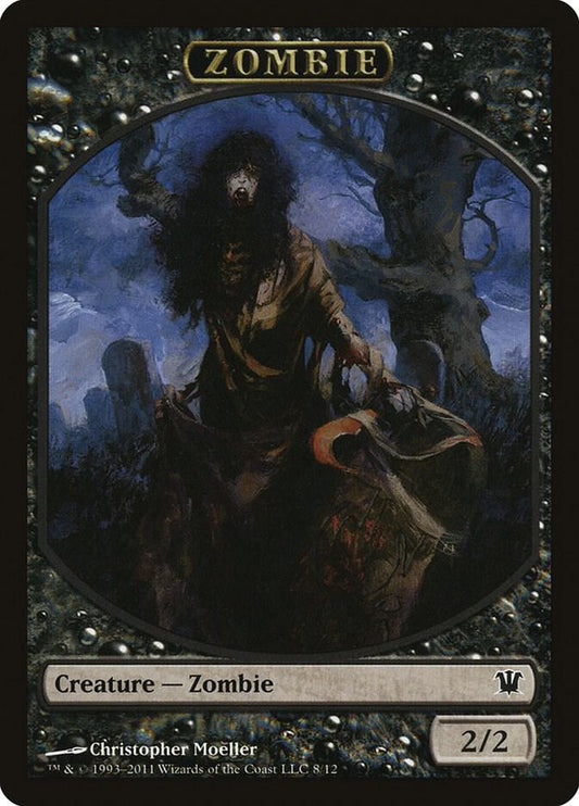 Zombie Token (8) - Innistrad (ISD)