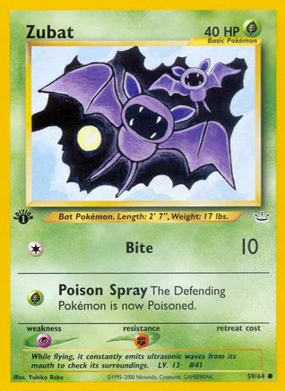 Zubat - Neo Revelation (N3)